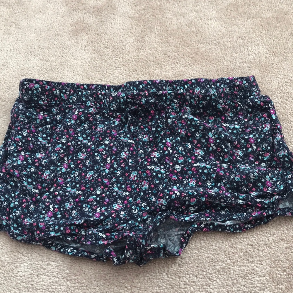 Forever 21 Floral Patterned Shorts